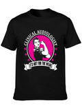 Clinical Audiologist Strong Woman T-Shirt