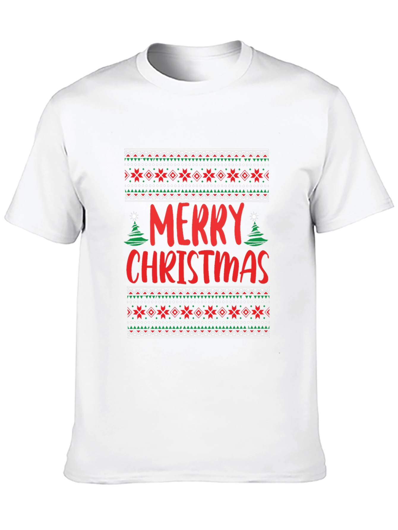 Merry Christmas Graphic Tee Holiday Top