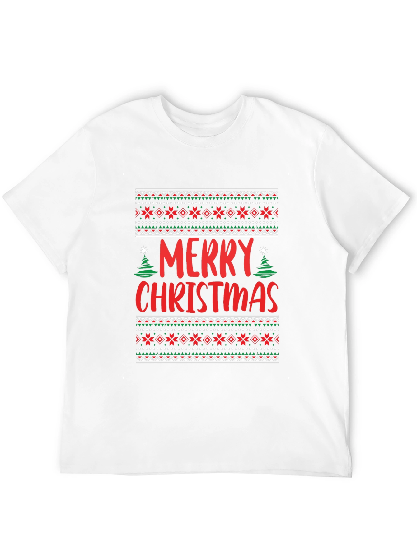 Merry Christmas Graphic Tee Holiday Top
