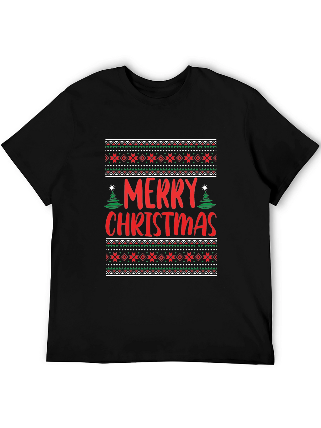 Merry Christmas Graphic Tee Holiday Top