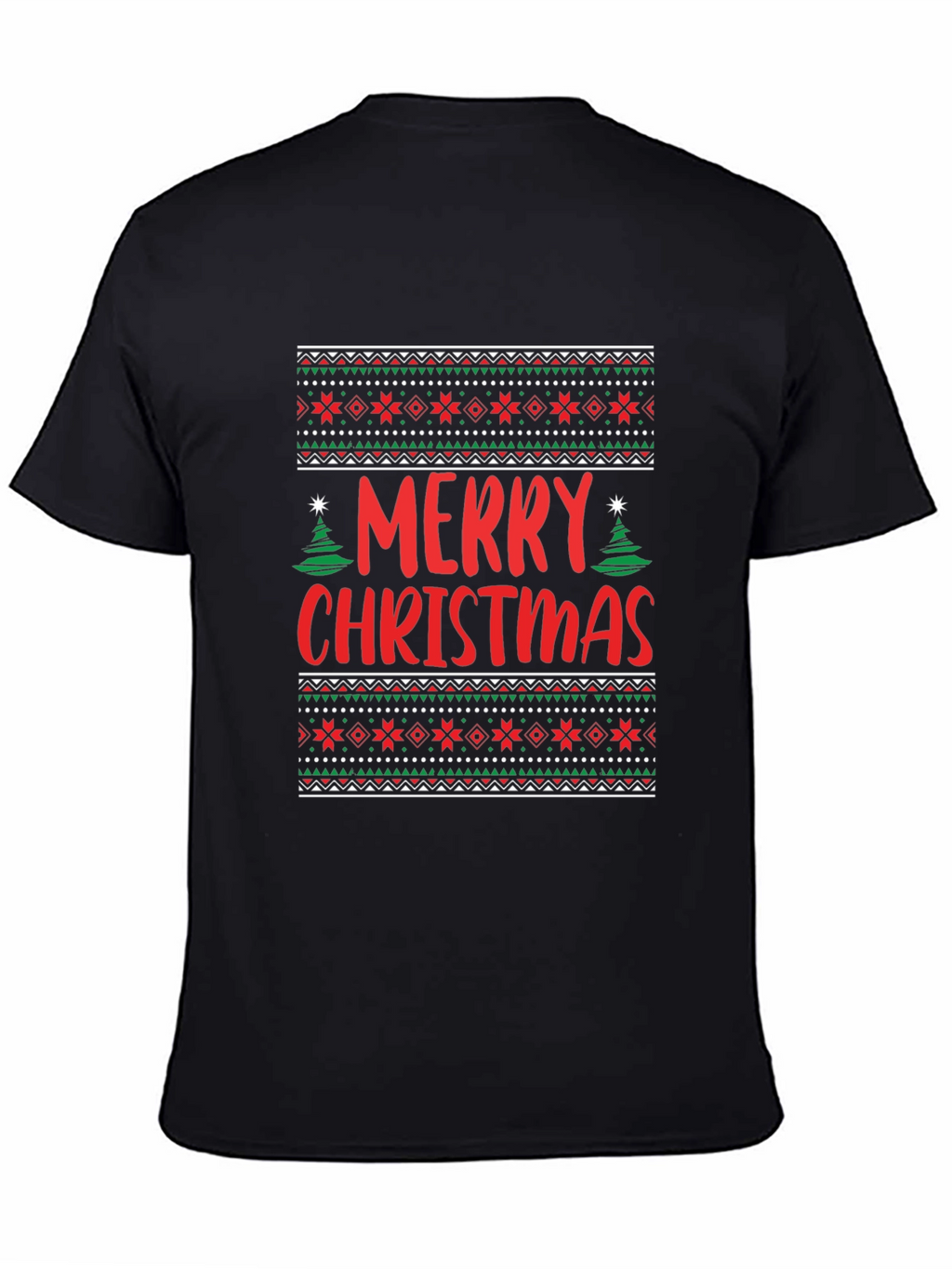 Merry Christmas Graphic Tee Holiday Top