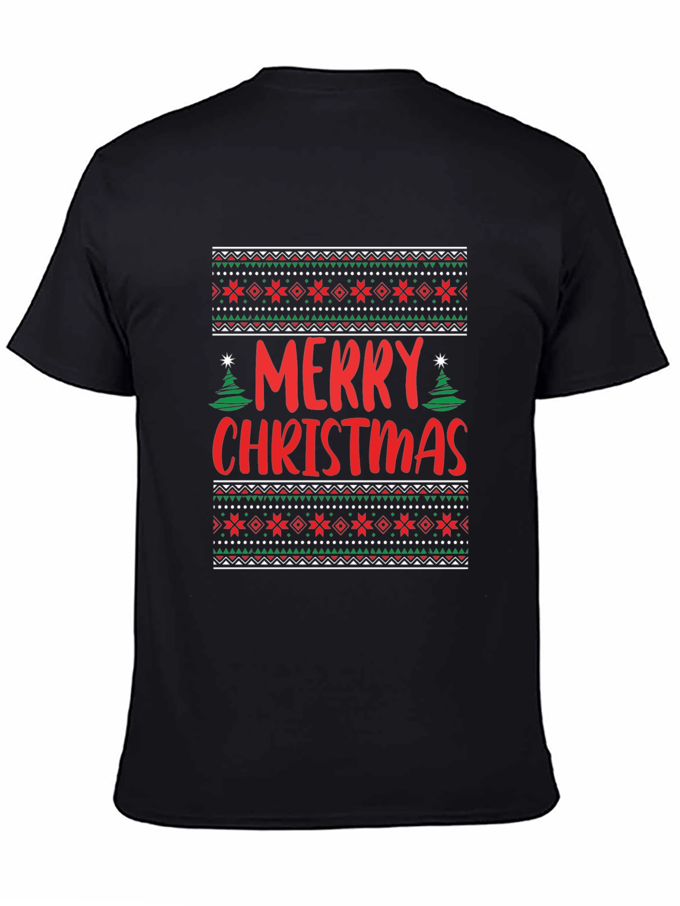 Merry Christmas Graphic Tee Holiday Top