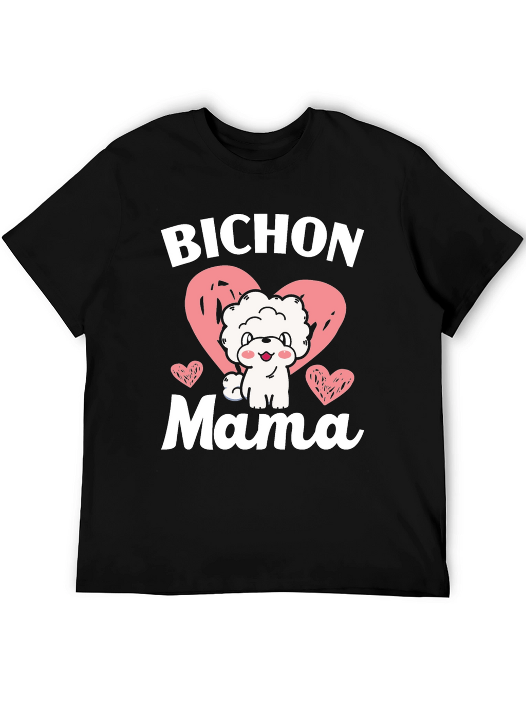 Bichon Mama Dog Lover Graphic Tee