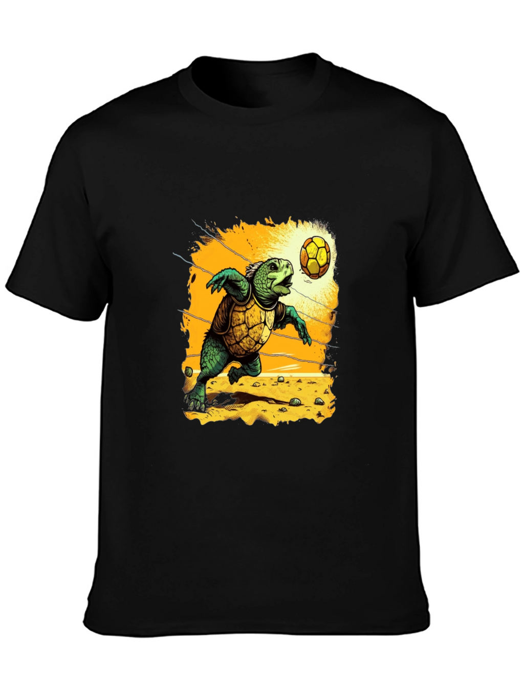 Turtle Soccer Graphic T-Shirt