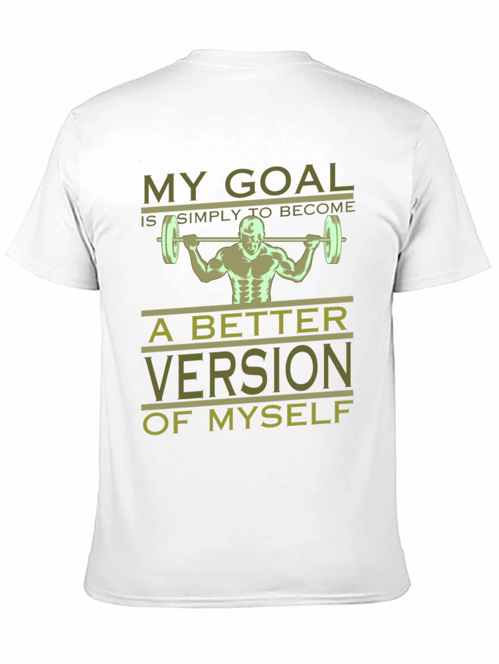 Motivational Workout T-Shirt - Better Version of Myself