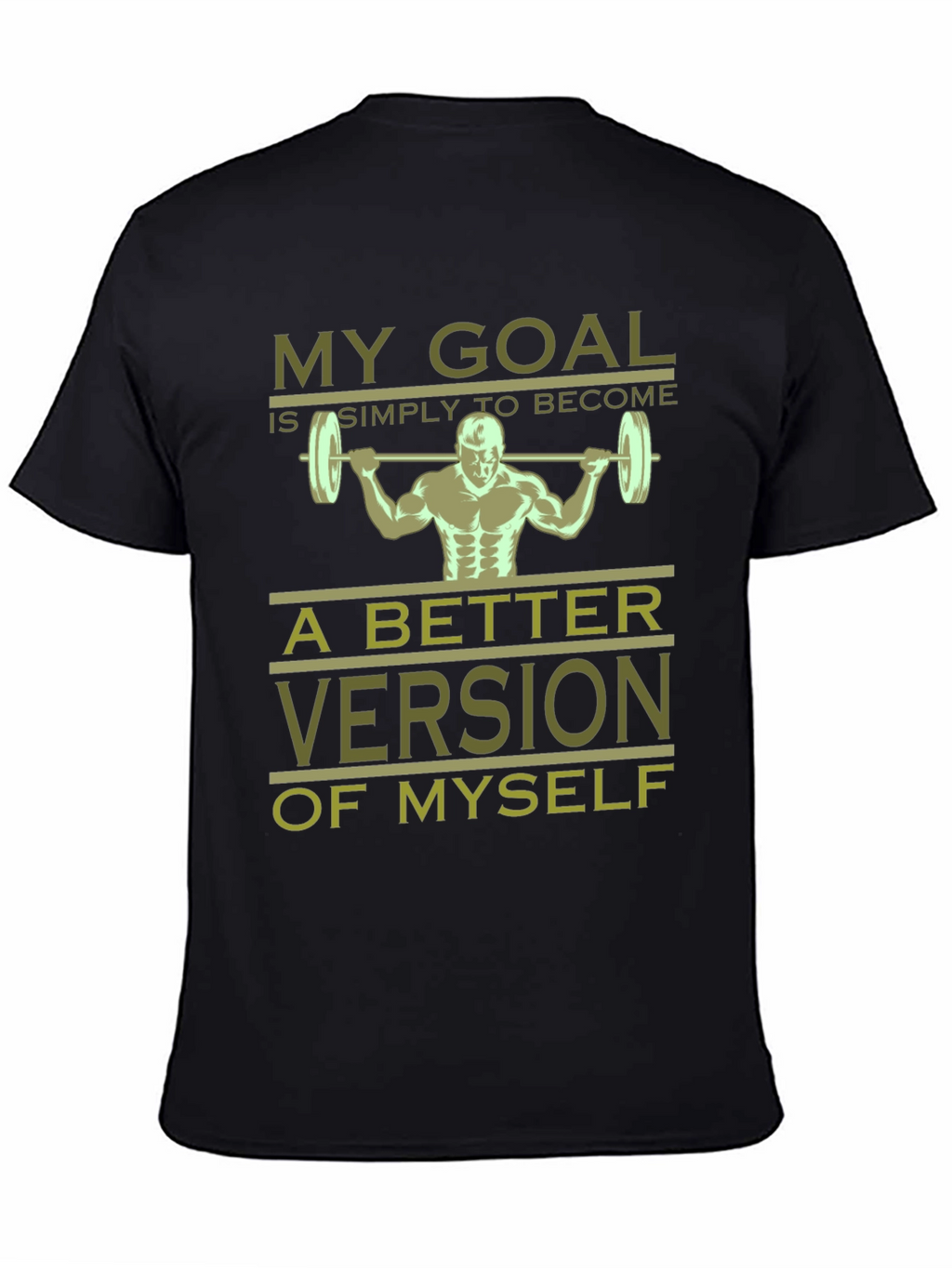 Motivational Workout T-Shirt - Better Version of Myself