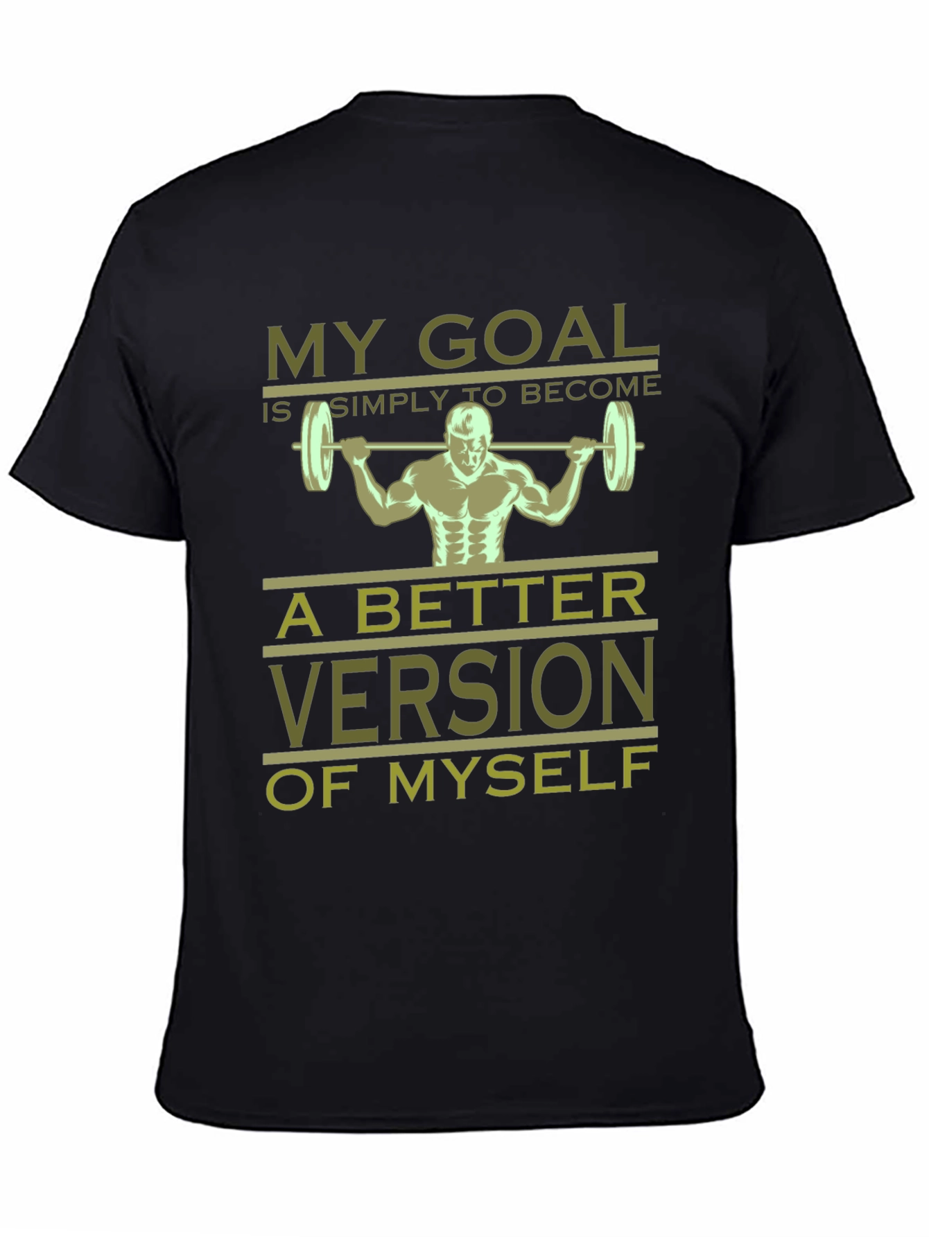 Motivational Workout T-Shirt - Better Version of Myself