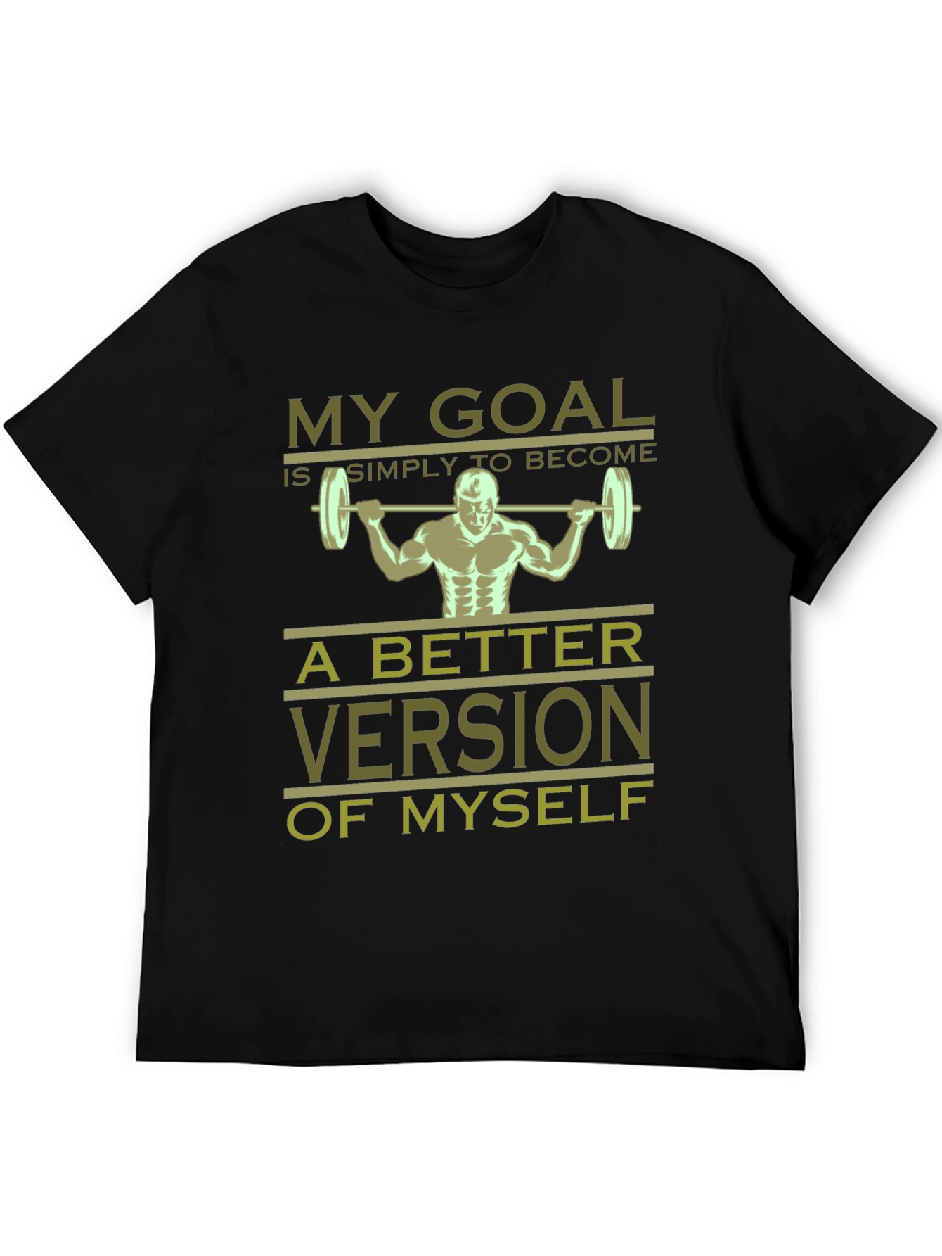 Motivational Workout T-Shirt - Better Version of Myself