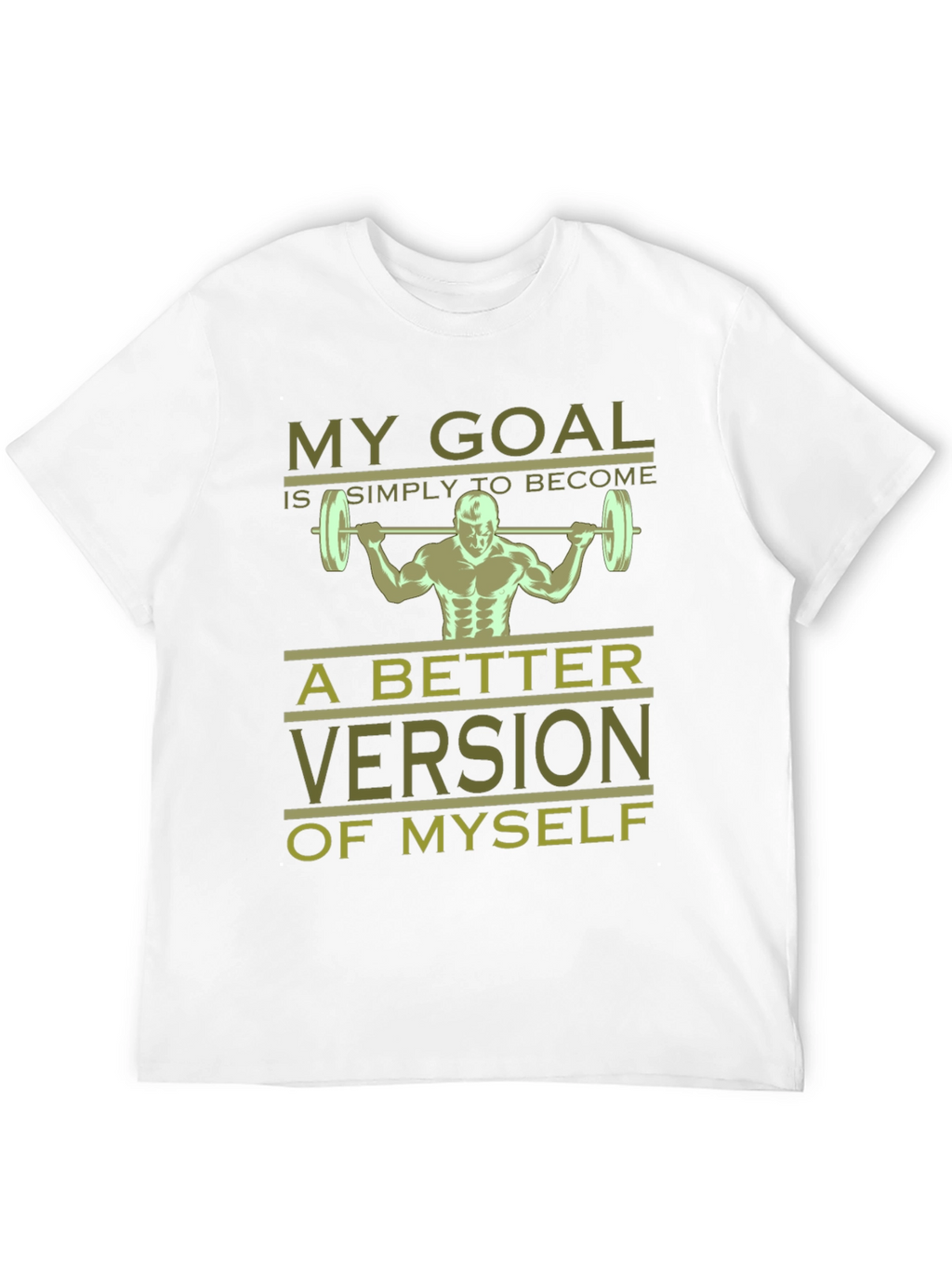 Motivational Workout T-Shirt - Better Version of Myself