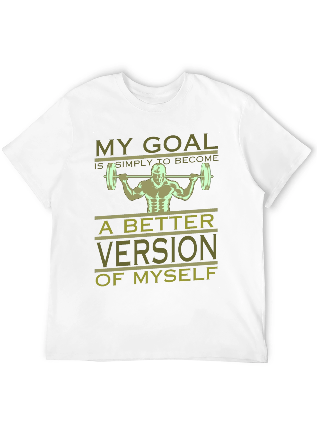 Motivational Workout T-Shirt - Better Version of Myself
