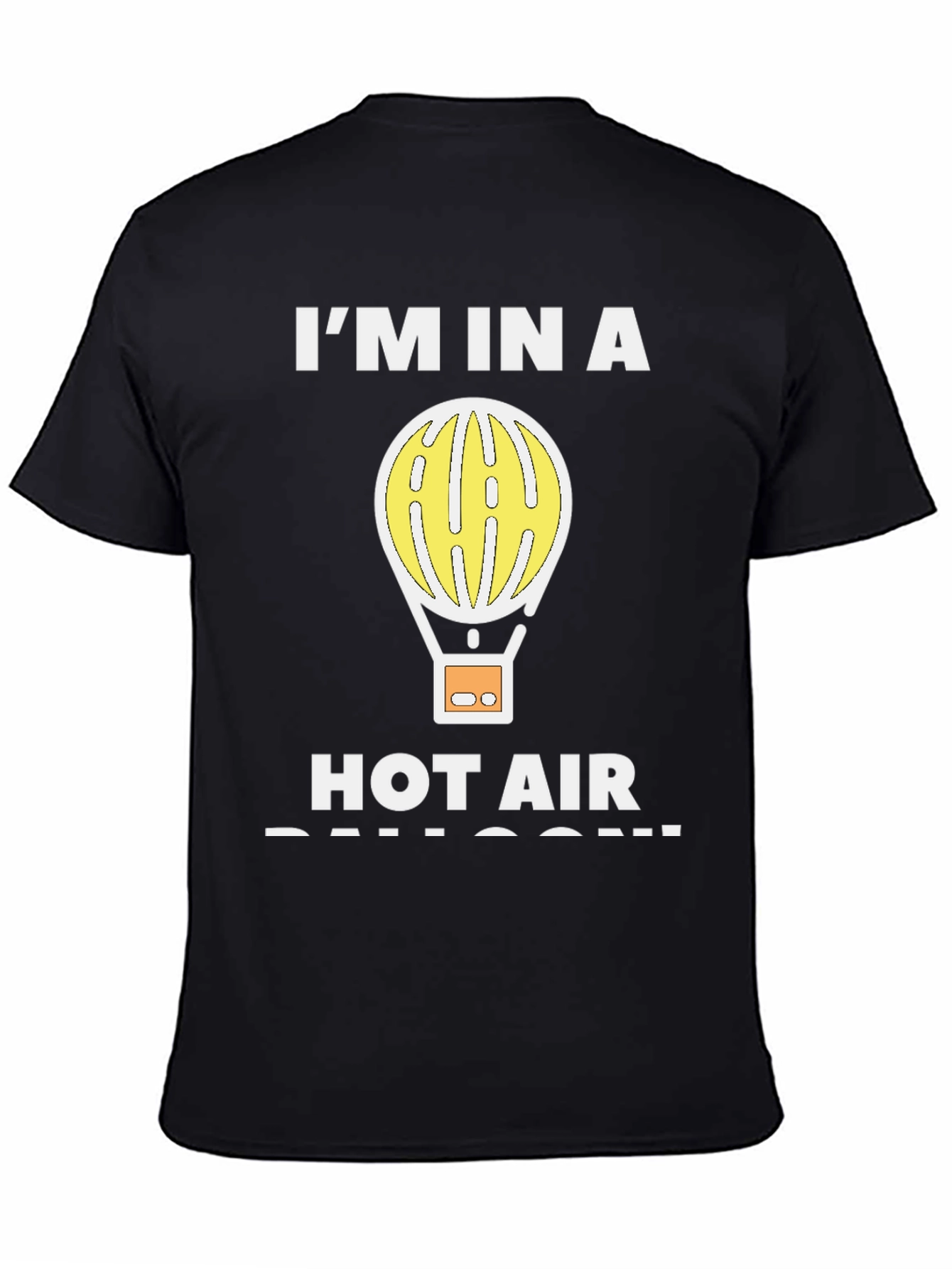 Hot Air Balloon Graphic T-Shirt - Fly High in Style!