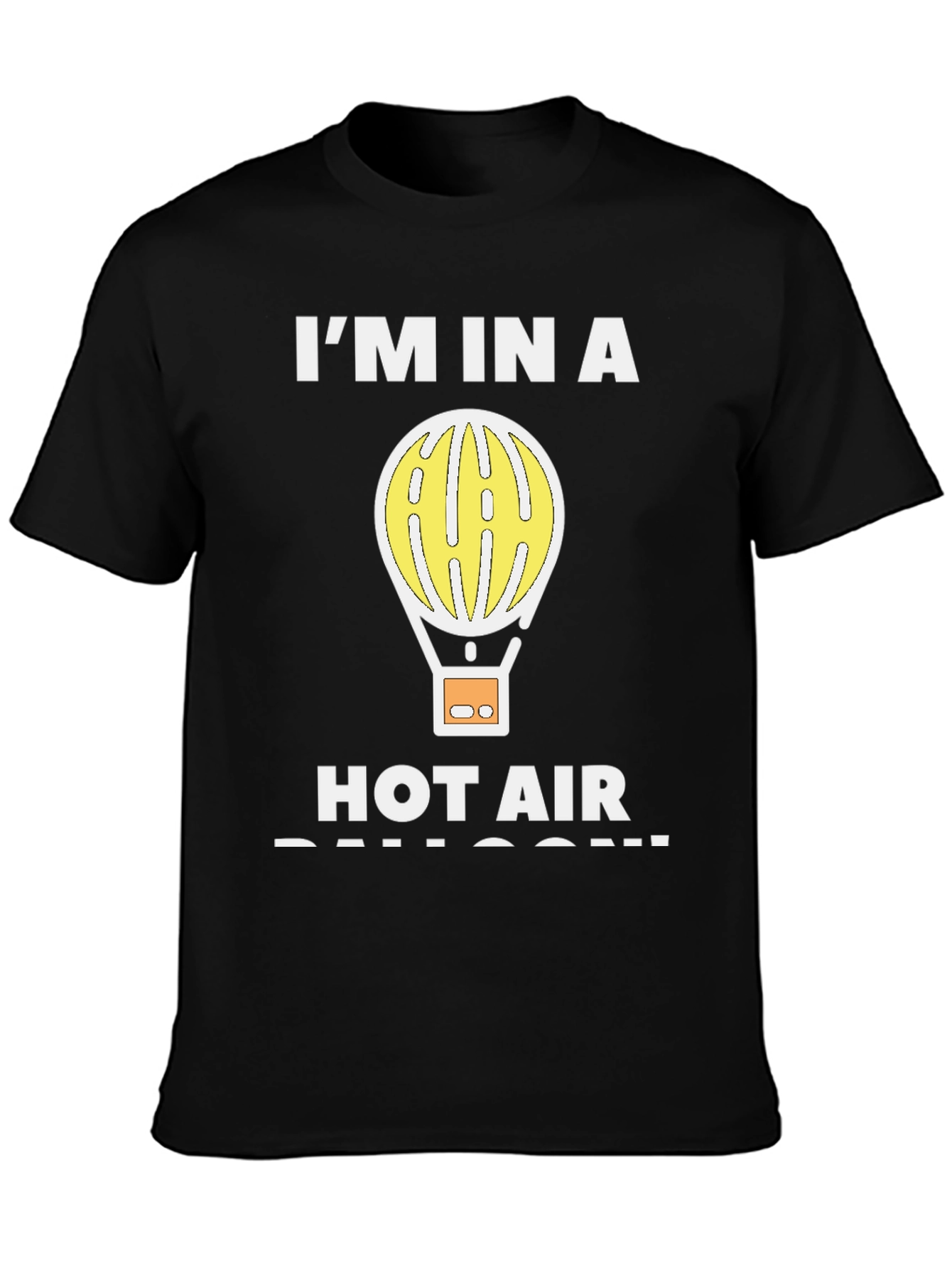 Hot Air Balloon Graphic T-Shirt - Fly High in Style!