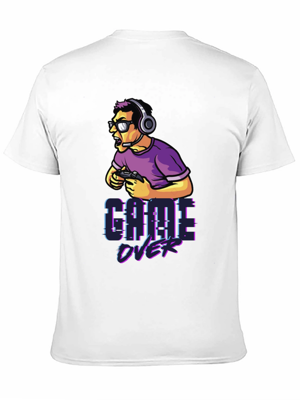 Game Over Gamer T-Shirt - Black