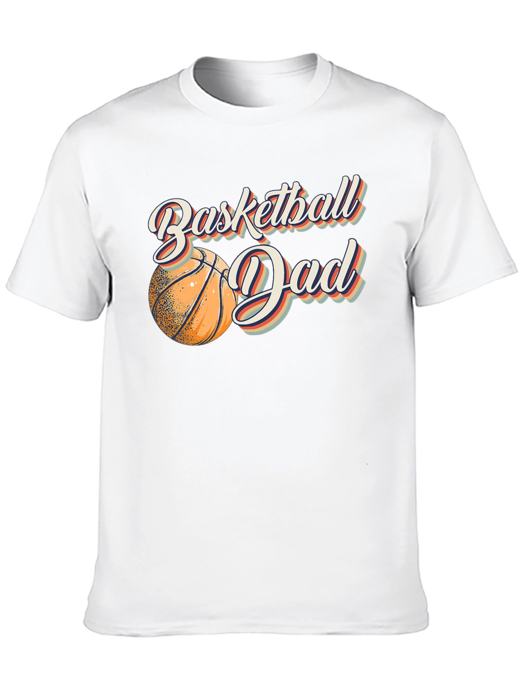 Basketball Dad Graphic Tee - Black