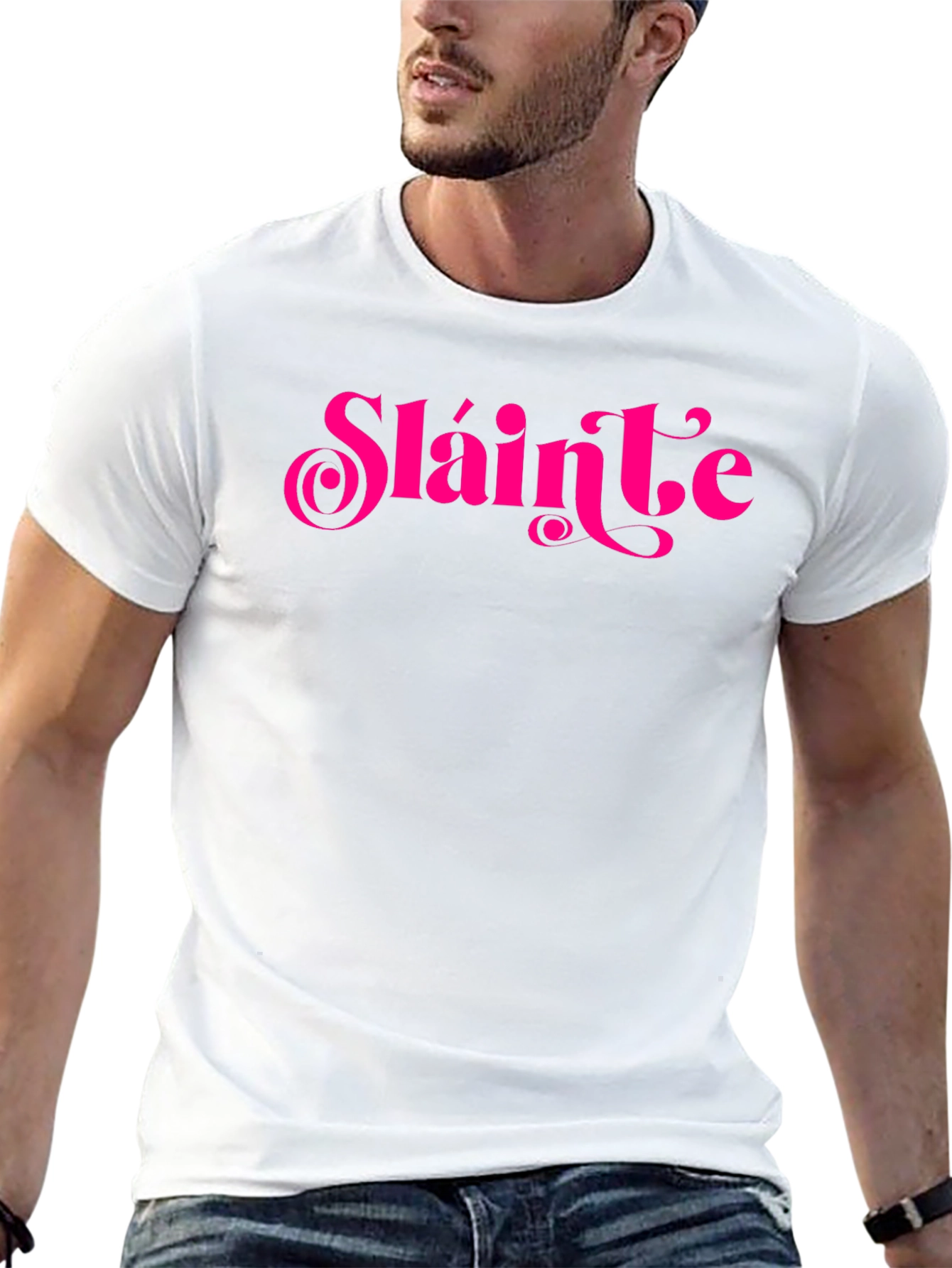 Sláinte Graphic Tee - Irish Cheers T-Shirt