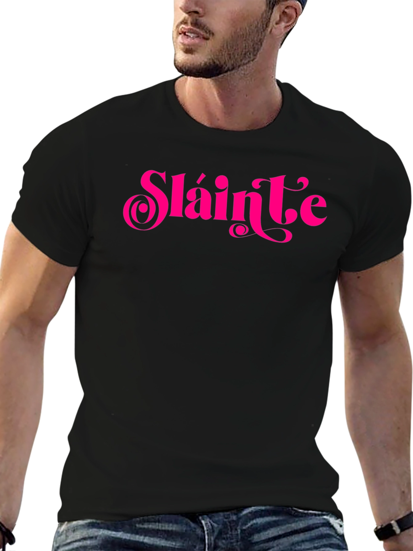 Sláinte Graphic Tee - Irish Cheers T-Shirt