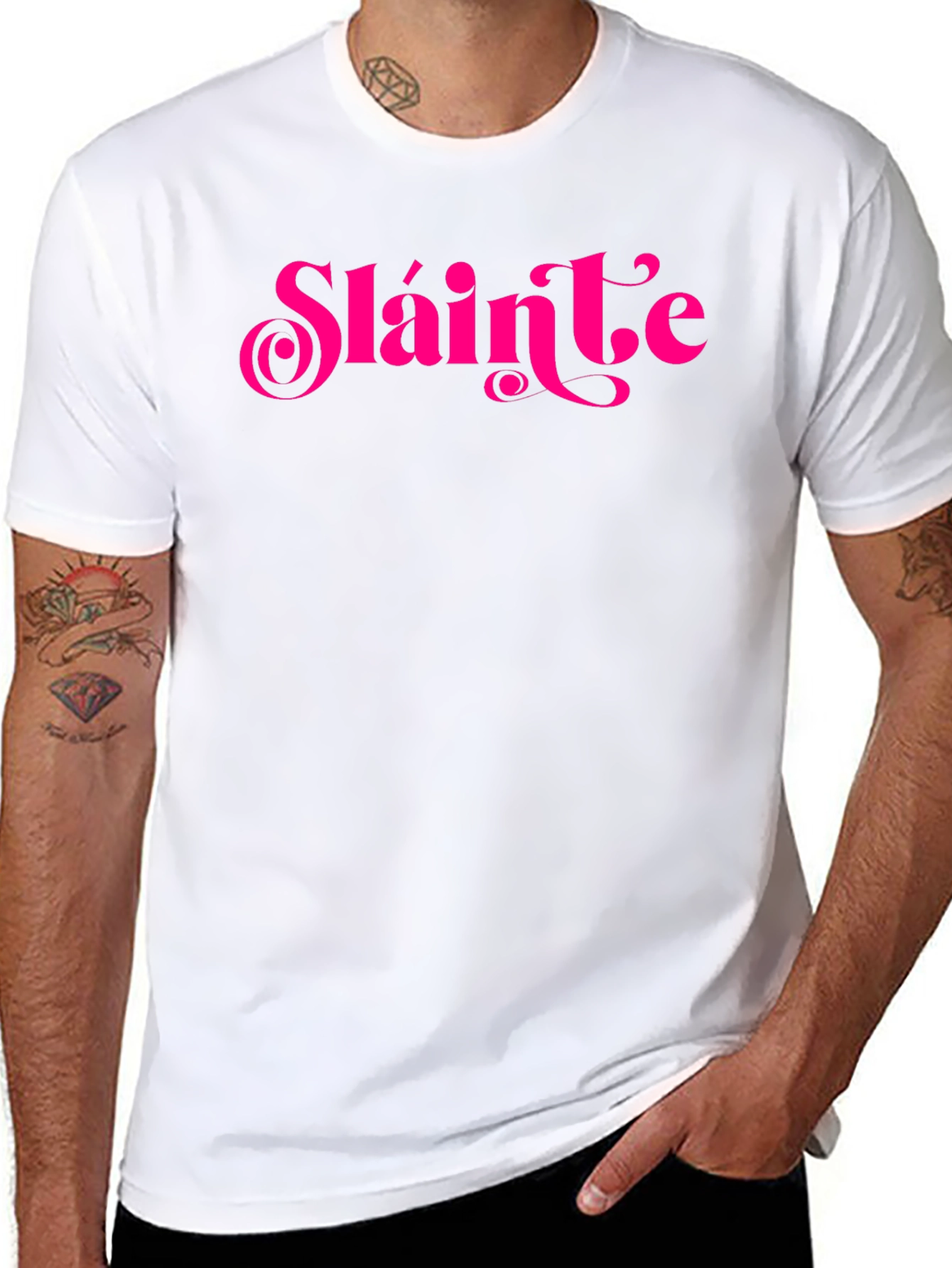 Sláinte Graphic Tee - Irish Cheers T-Shirt