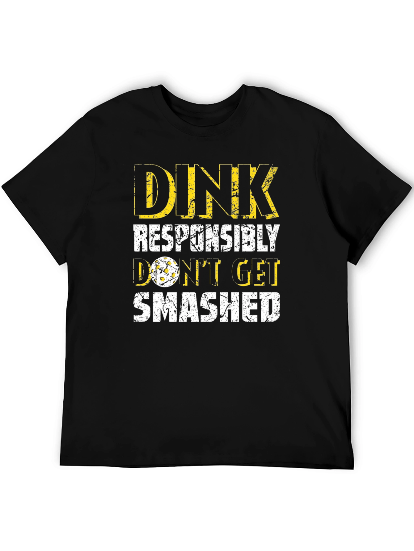 Dink Responsibly Pickleball Graphic Tee