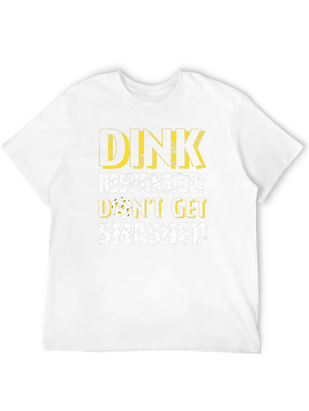 Dink Responsibly Pickleball Graphic Tee