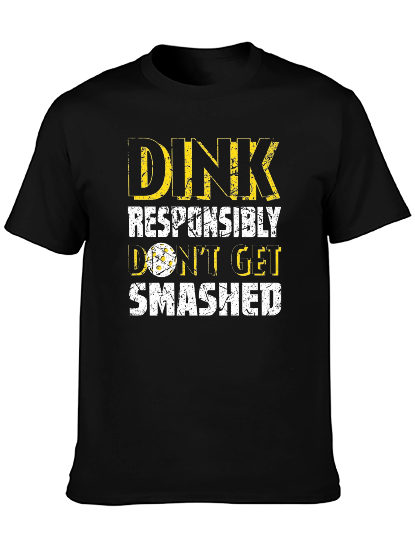 Dink Responsibly Pickleball Graphic Tee