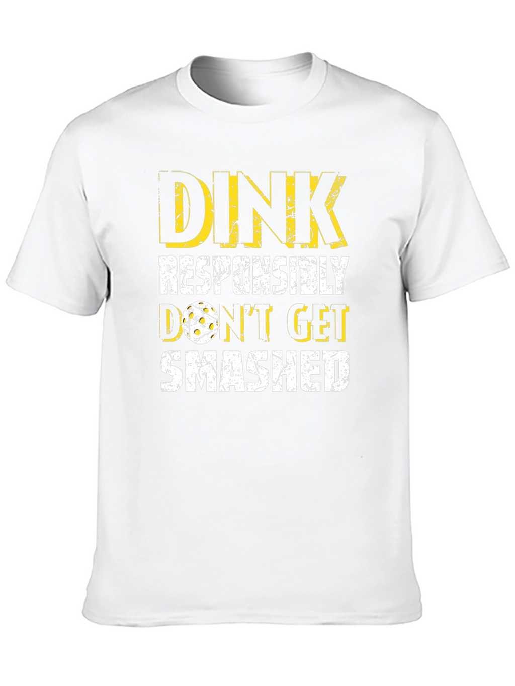 Dink Responsibly Pickleball Graphic Tee