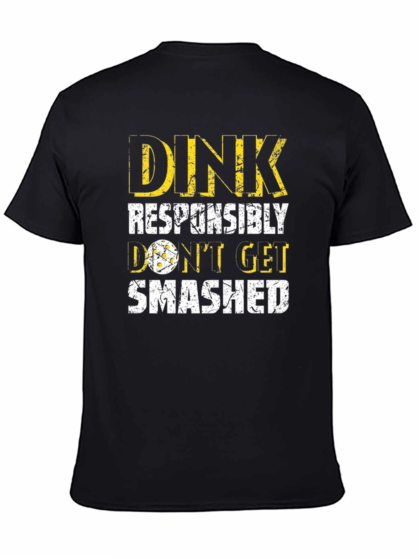 Dink Responsibly Pickleball Graphic Tee