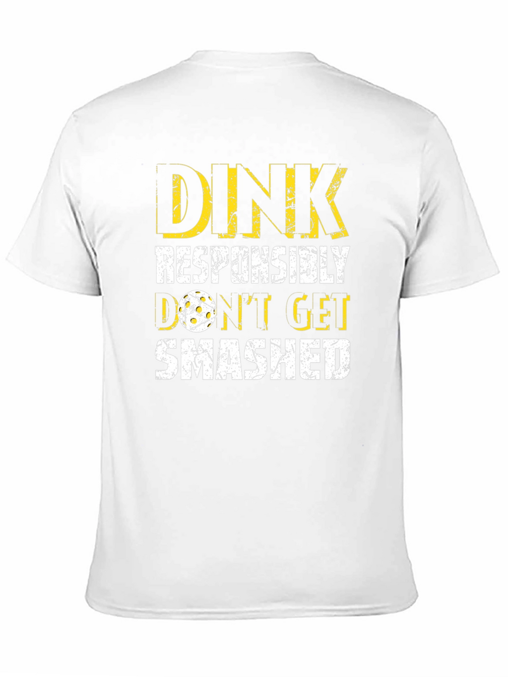 Dink Responsibly Pickleball Graphic Tee