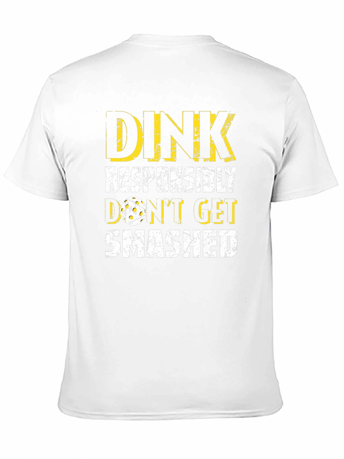 Dink Responsibly Pickleball Graphic Tee