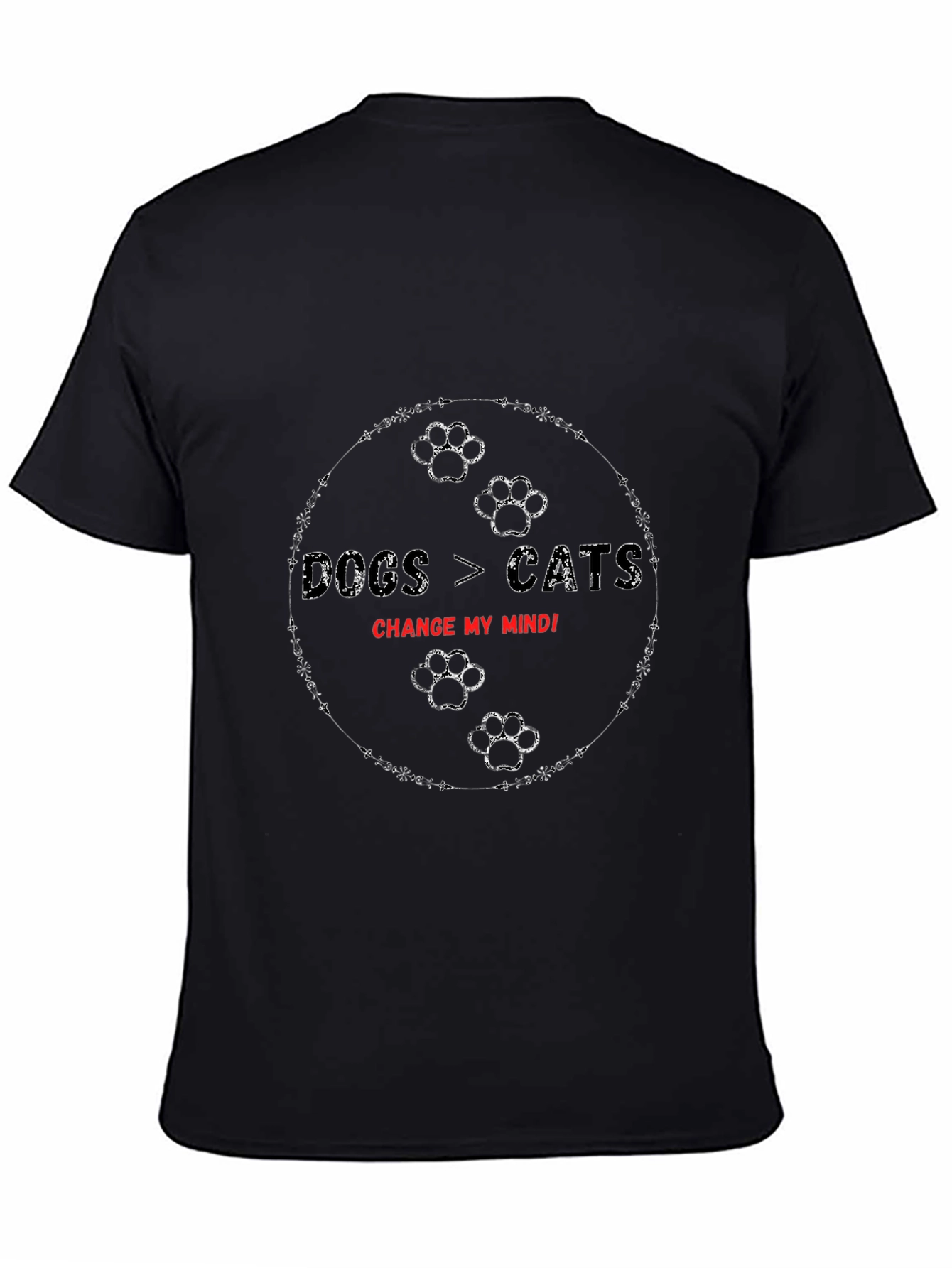 Dogs > Cats Change My Mind T-Shirt
