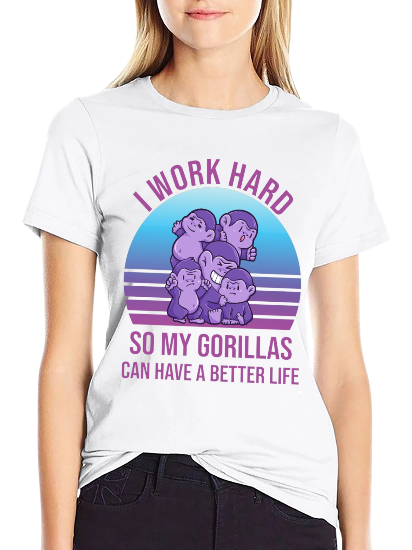 Work Hard Gorillas T-Shirt