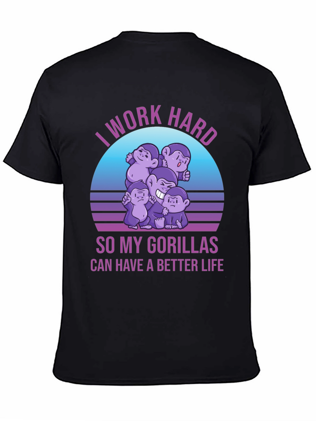 Work Hard Gorillas T-Shirt