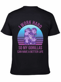 Work Hard Gorillas T-Shirt