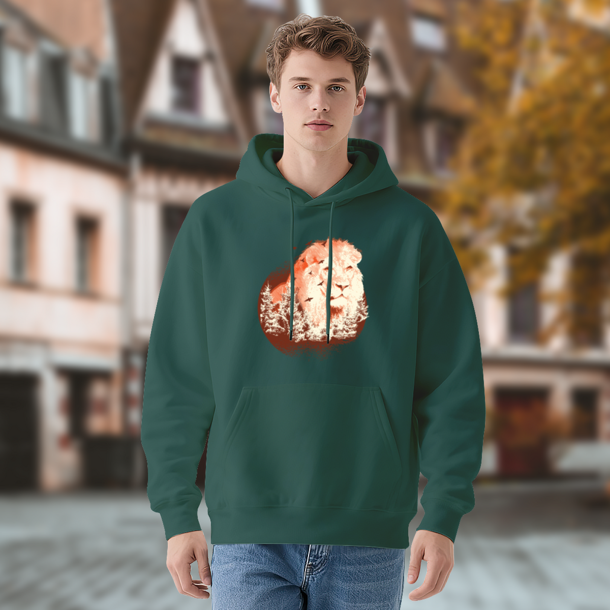 Colorful Graphic Hoodie - Vibrant Art Sweatshirt #0580