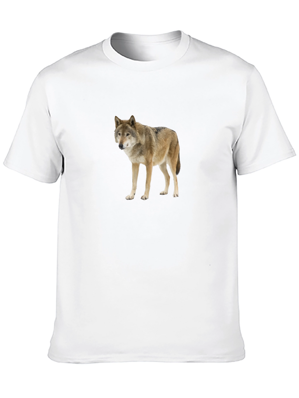 Wolf Graphic T-Shirt - Premium Black Tee