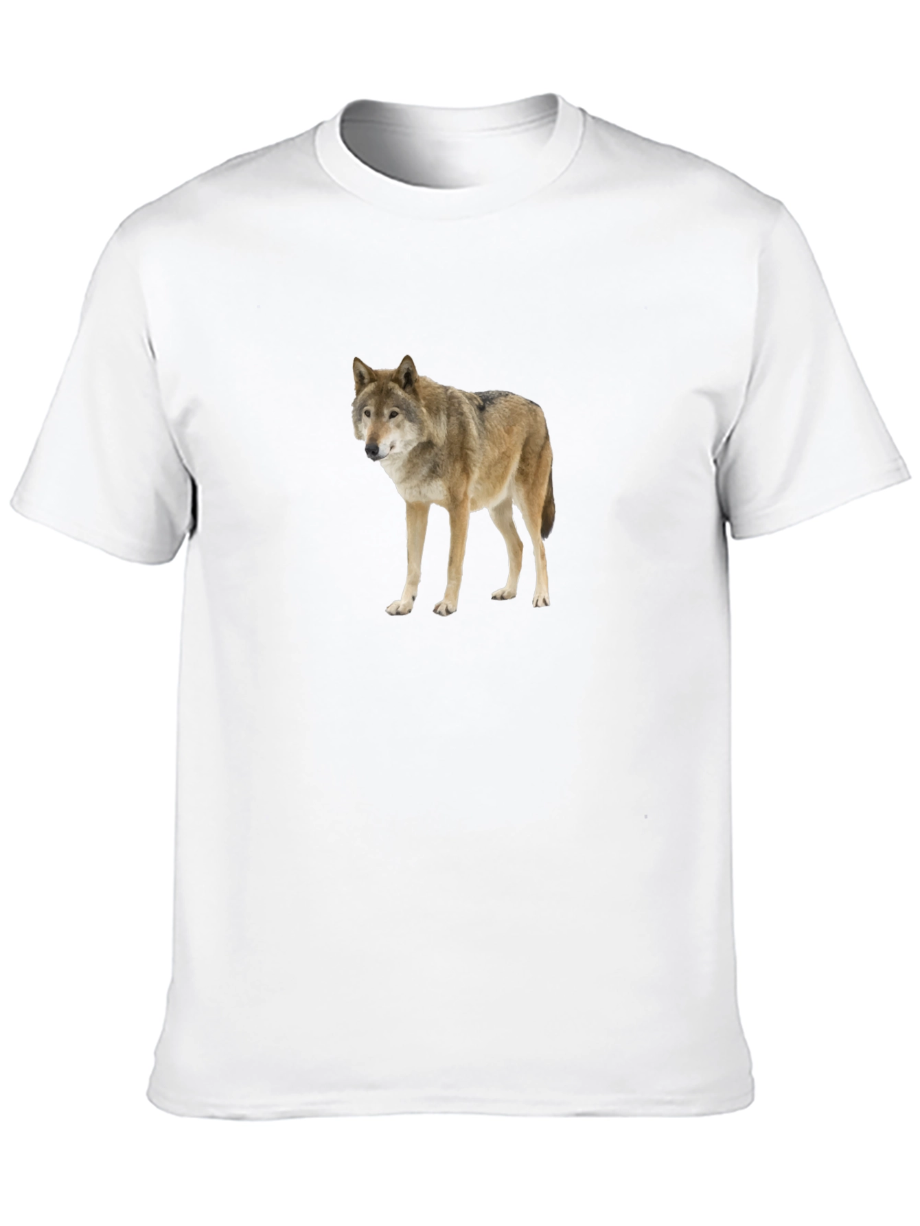Wolf Graphic T-Shirt - Premium Black Tee