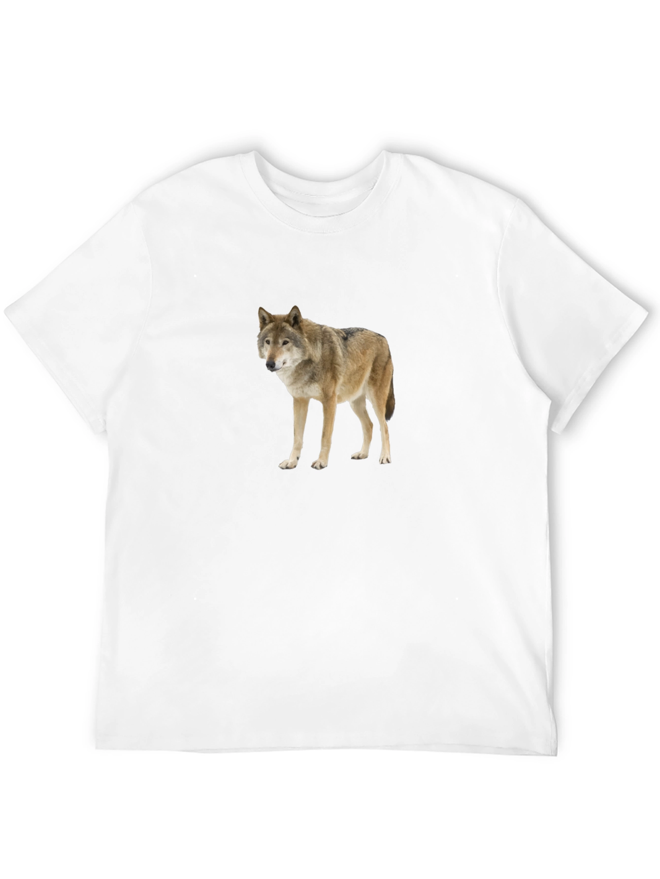 Wolf Graphic T-Shirt - Premium Black Tee