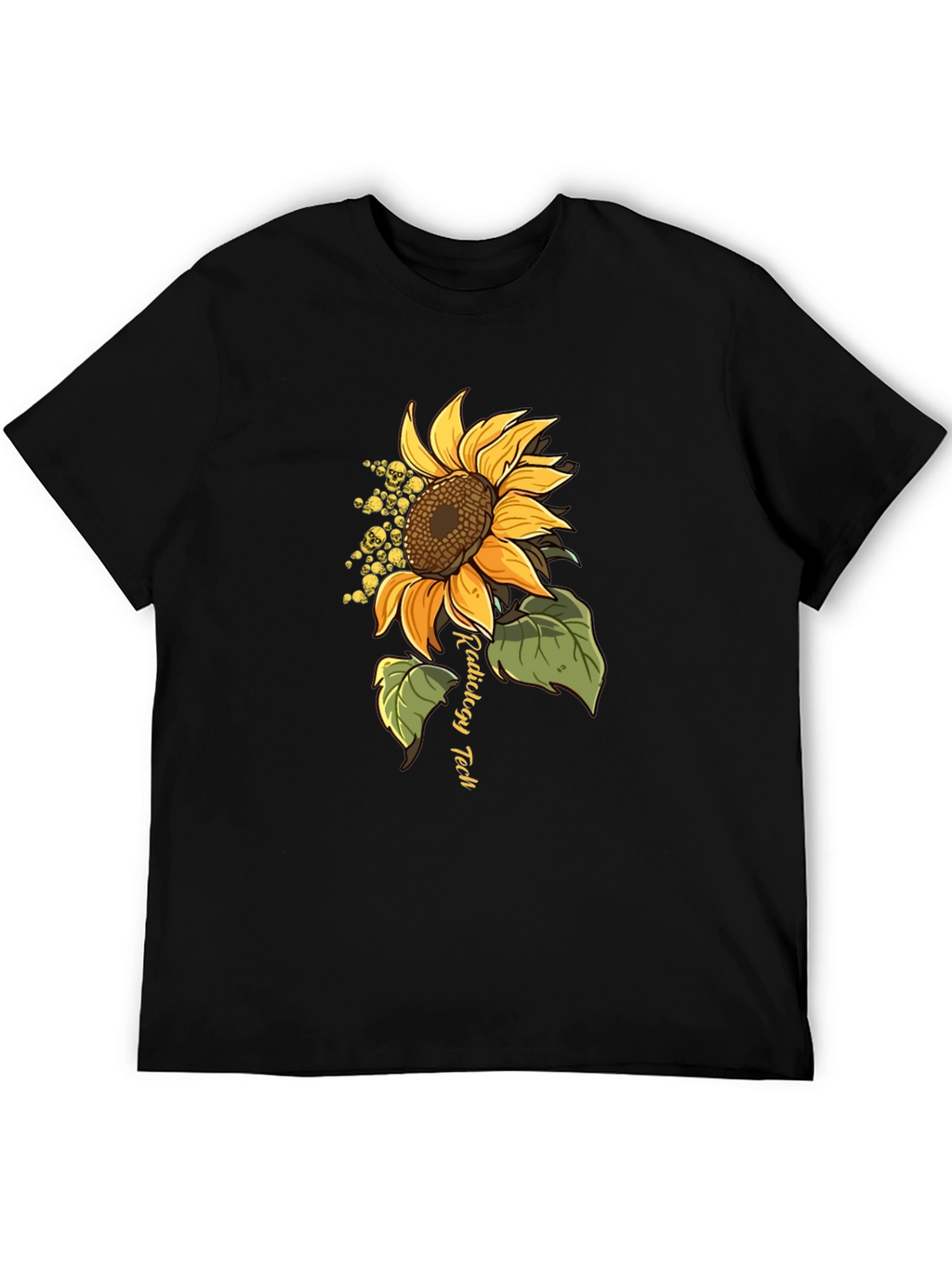 Radiology Tech Sunflower Graphic Tee