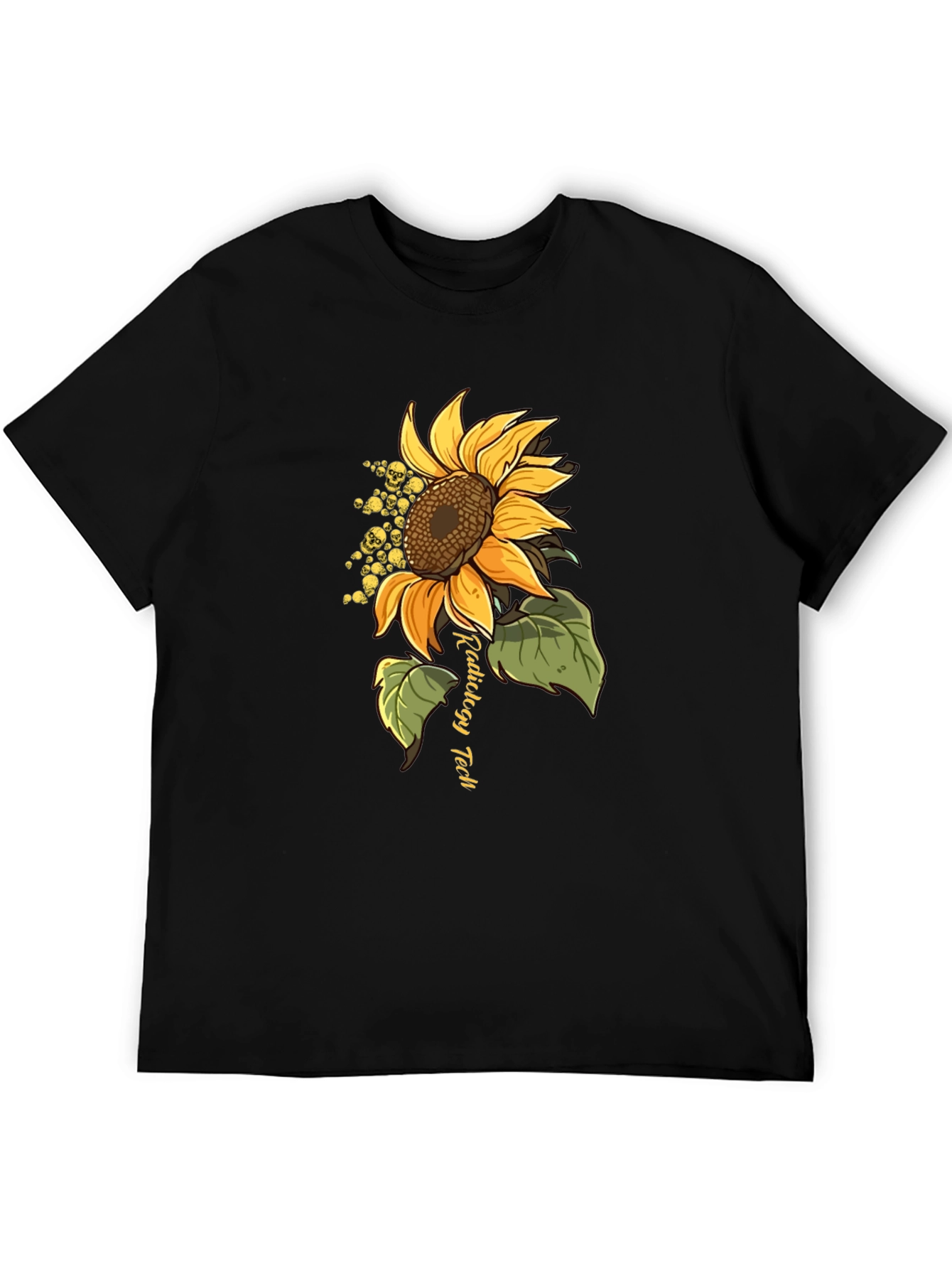 Radiology Tech Sunflower Graphic Tee