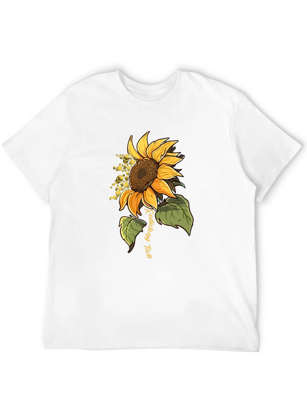 Radiology Tech Sunflower Graphic Tee