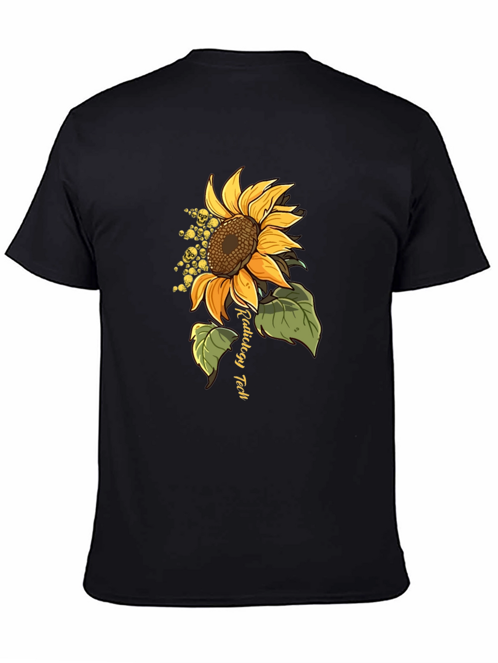 Radiology Tech Sunflower Graphic Tee