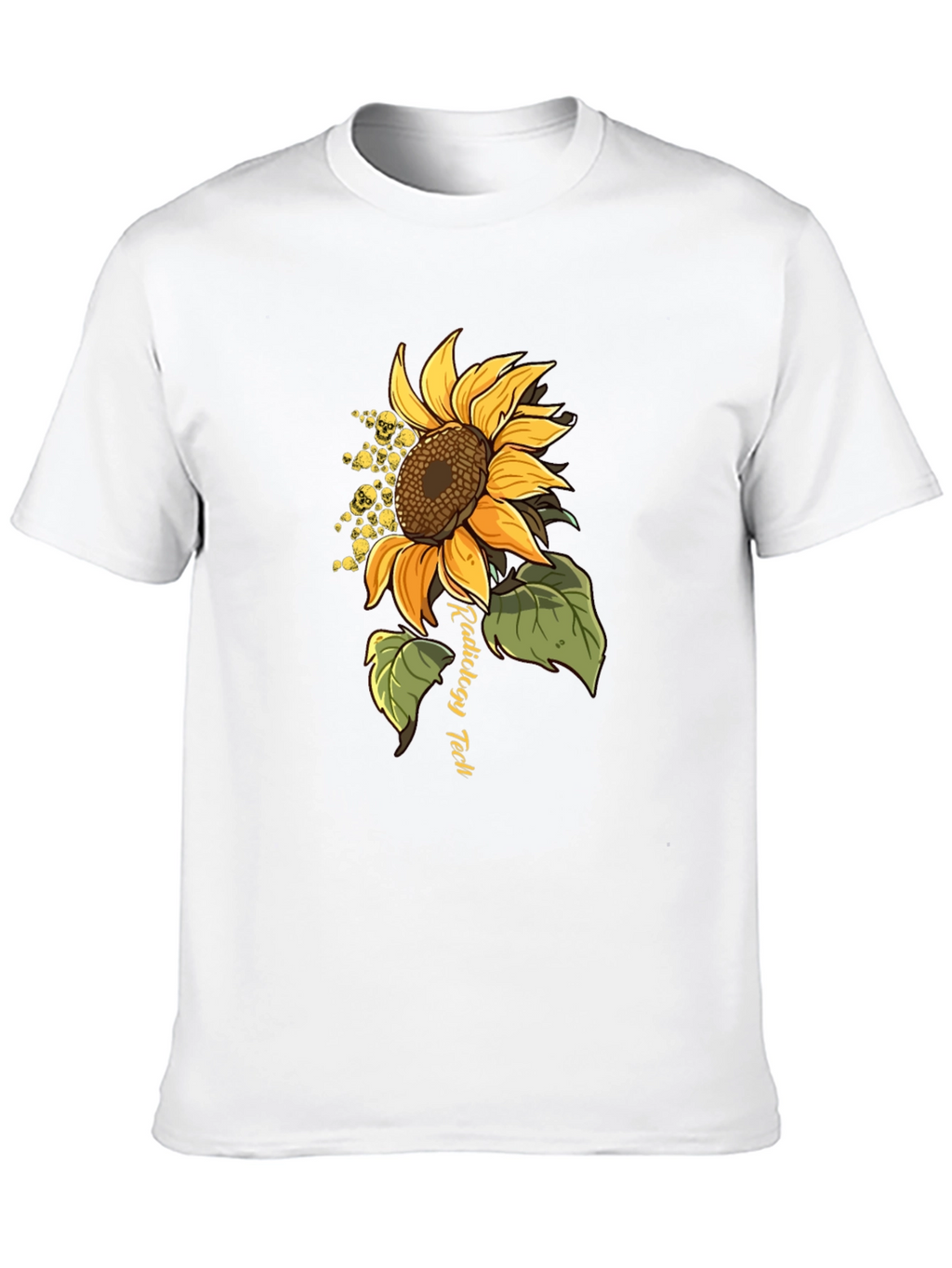 Radiology Tech Sunflower Graphic Tee