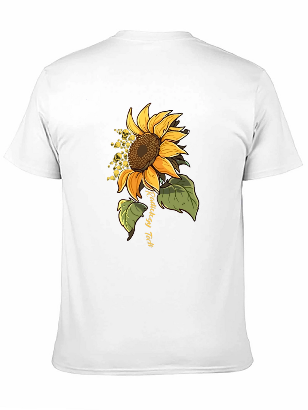 Radiology Tech Sunflower Graphic Tee