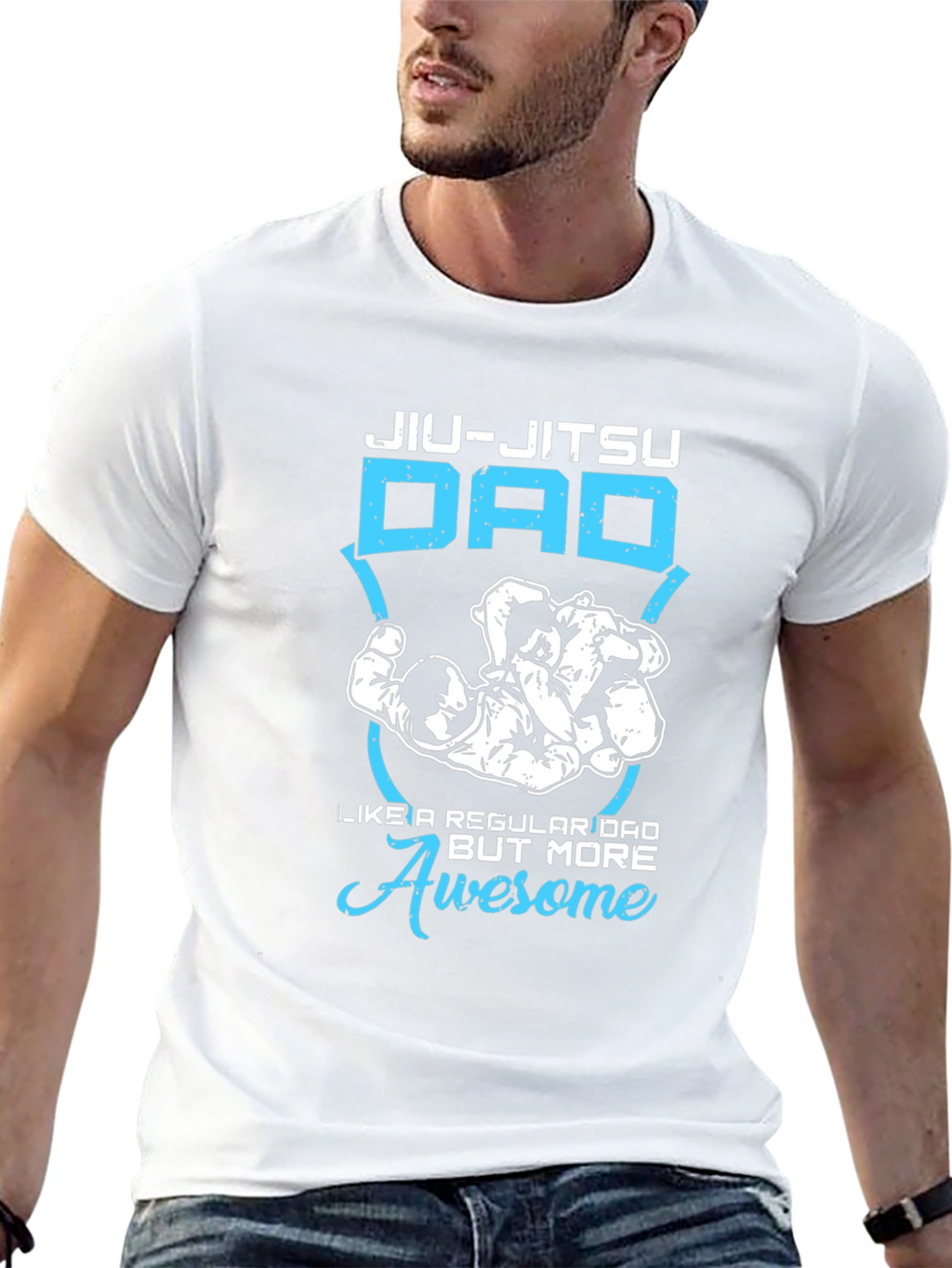 Jiu-Jitsu Dad Awesome T-Shirt