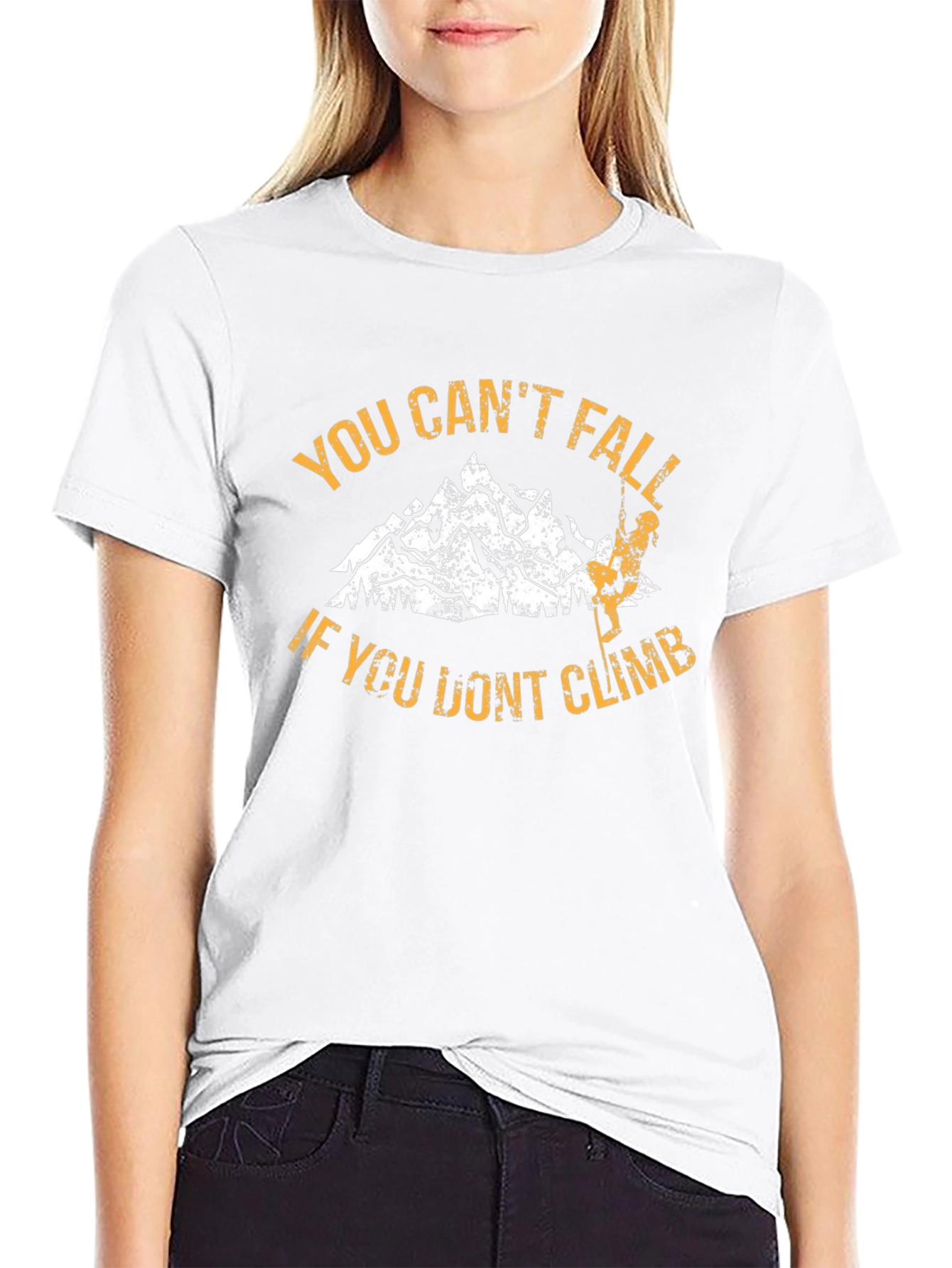 You Cant Fall Graphic Tee
