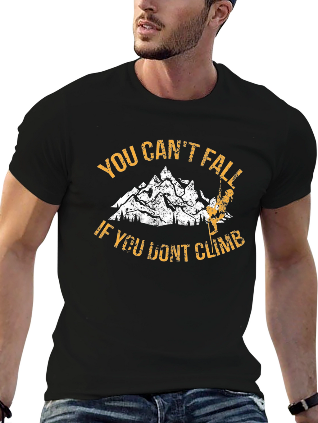 You Cant Fall Graphic Tee