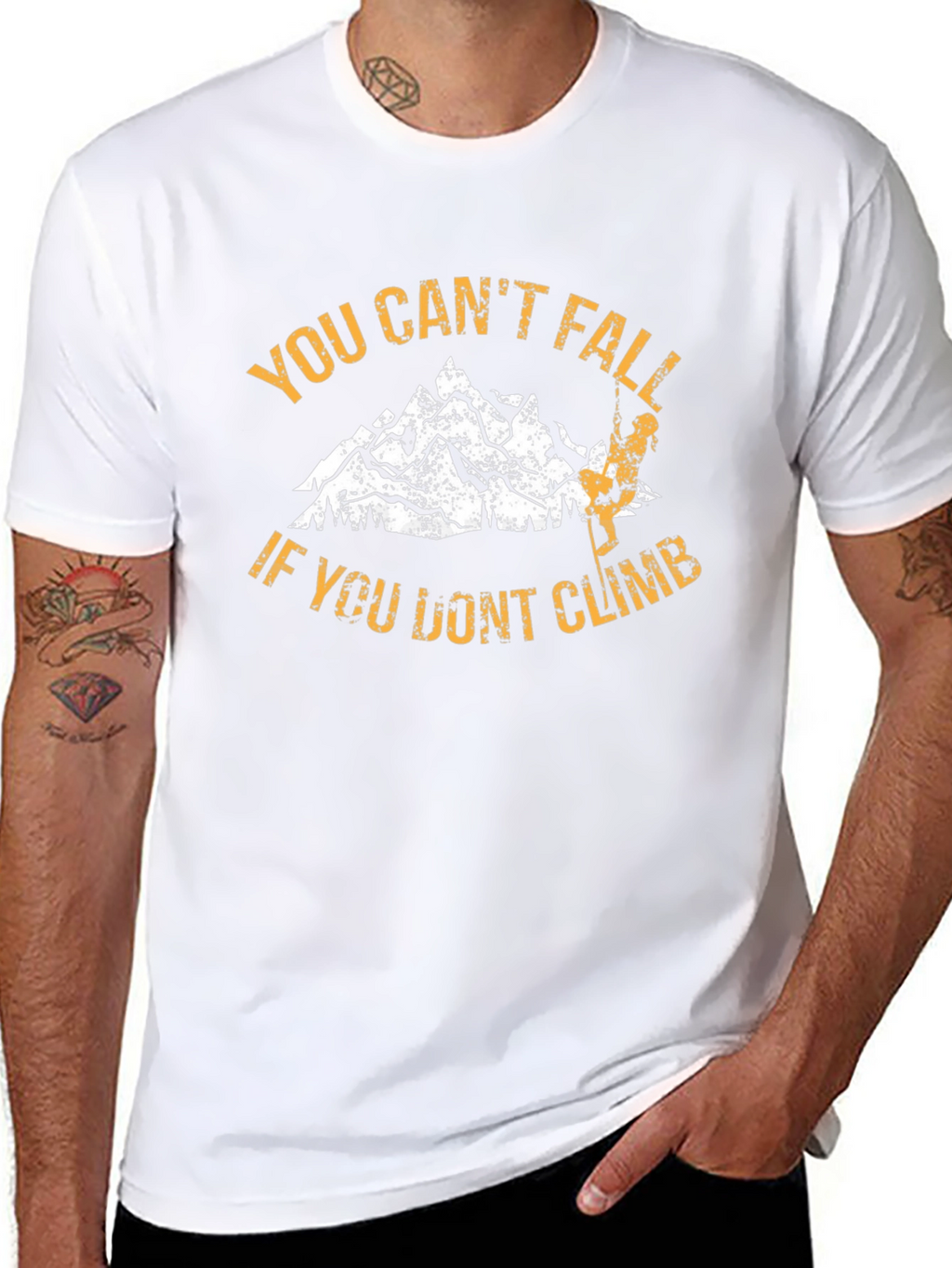 You Cant Fall Graphic Tee