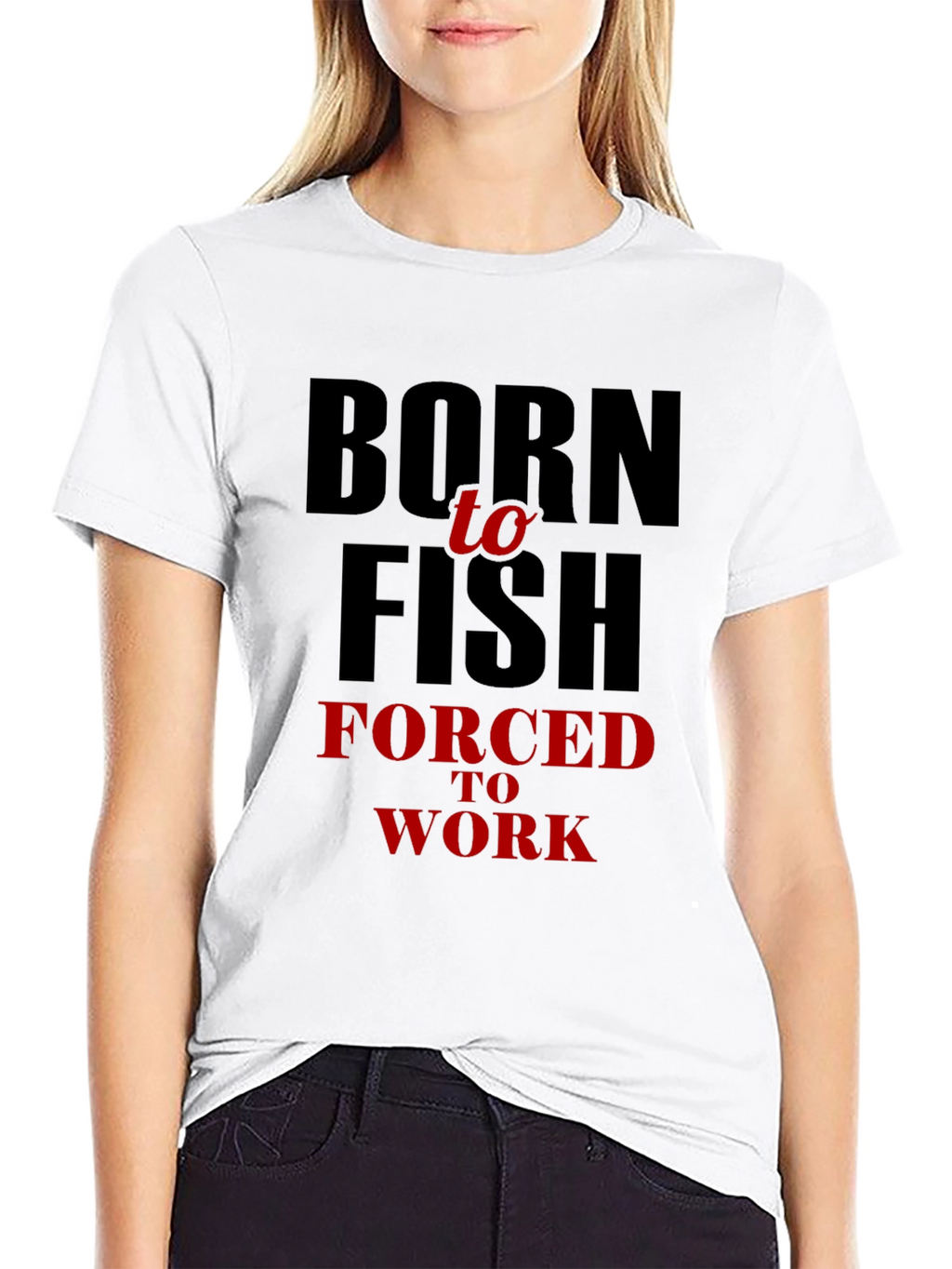 Born to Fish Mens T-Shirt