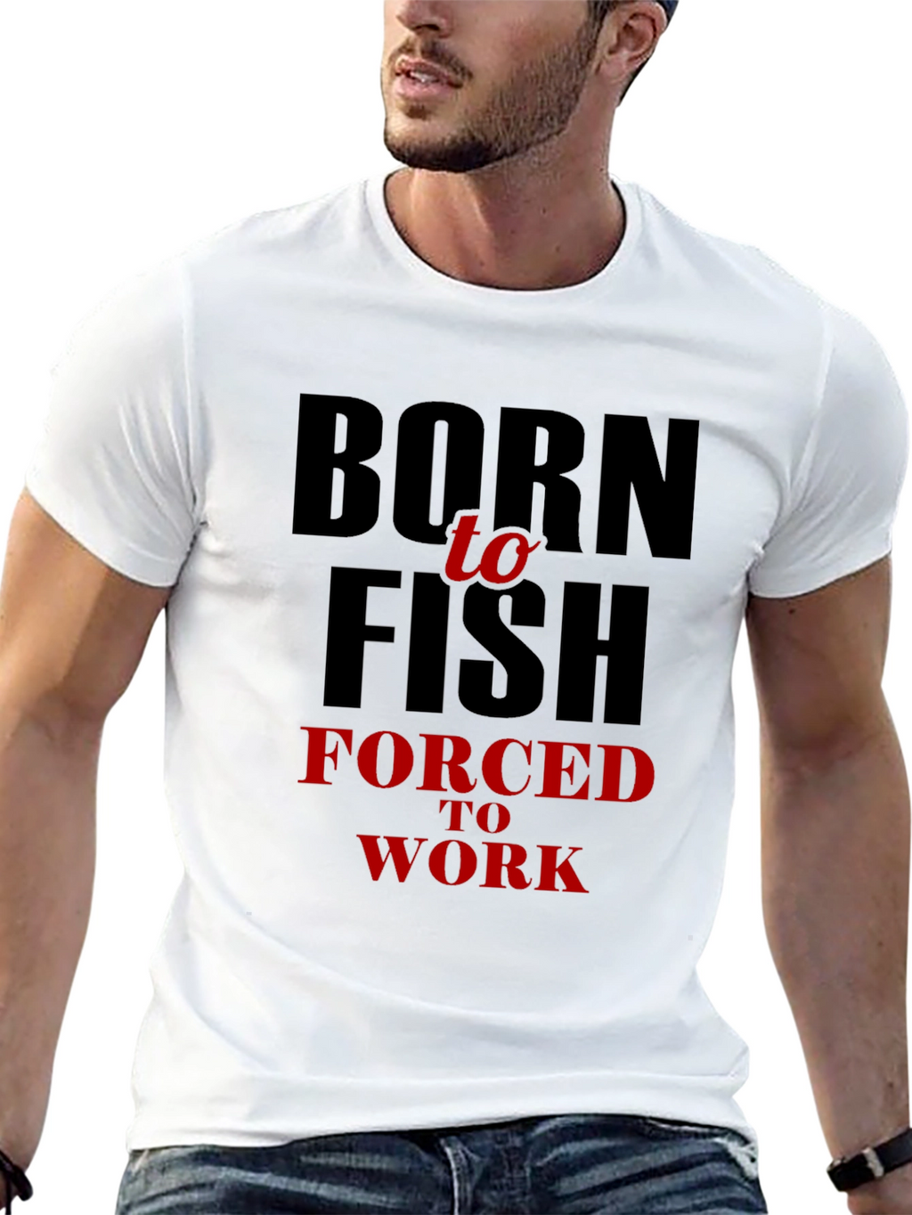 Born to Fish Mens T-Shirt