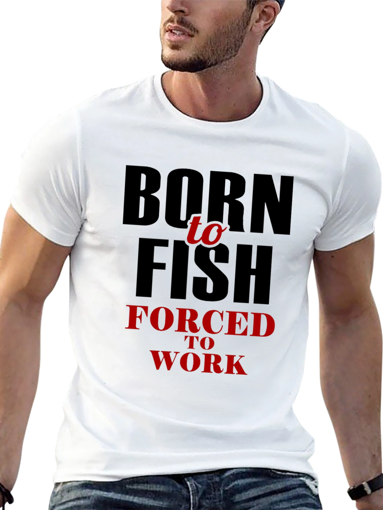 Born to Fish Mens T-Shirt