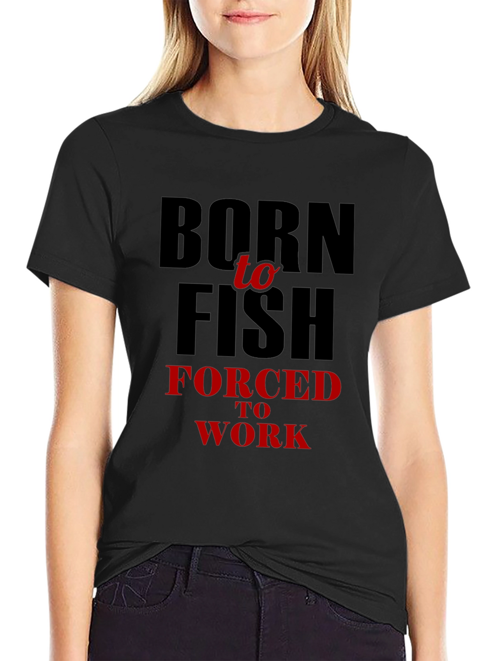Born to Fish Mens T-Shirt